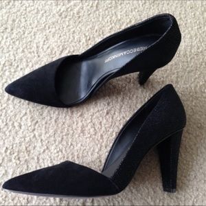 Rebecca Minkoff Black D’Orsay Heels